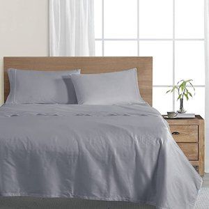 *SALE* Well Being 300-Thread-Count Oxywash 4-Piece Sheet Set, King 5858